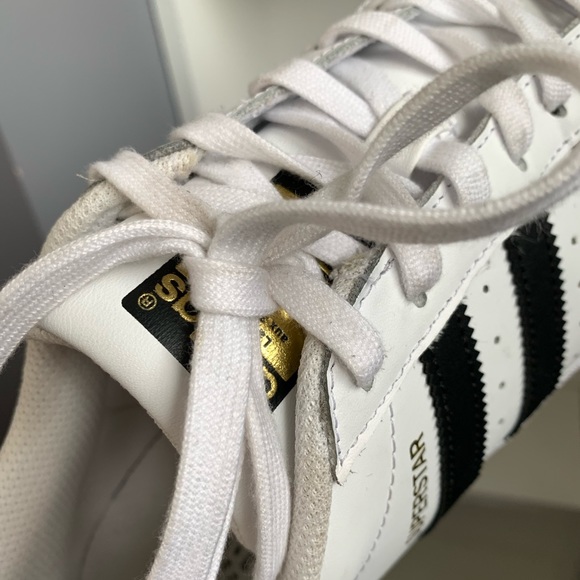 ❤️VINTAGE Adidas Superstar Shoes Size 9❤️ - Picture 11 of 13